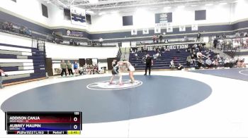 155 lbs Round 3 (4 Team) - Addison Canja, Gold Rush vs Aubrey Maupin, Oregon