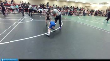 56 lbs Cons. Semi - Parker Fish, NWWC vs Bentley Sanford, Punisher Wrestling Company