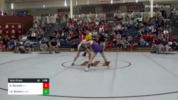 145 lbs Semifinal - Sam Beckett, The Hill School vs Garrett Bowers, Christian Brothers