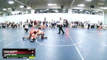 135 lbs Cons. Round 4 - Ethan Edsberg, Michigan West WC vs Zander Resor, SAW