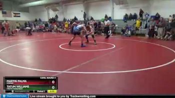 182 lbs Cons. Round 3 - Martin Palma, Center vs Tatum Williams, Fruita Monument