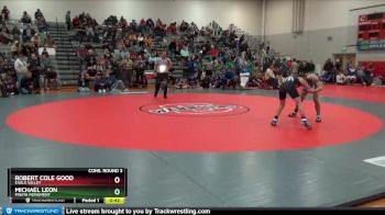 126 lbs Cons. Round 3 - Robert Cole Good, Eagle Valley vs Michael Leon, Fruita Monument