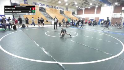66-72 lbs Round 1 - Mateo Loza, Rough House vs Hendrix Juergens, OCRTC