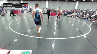 175 lbs Leif Larwin, Team Oregon vs Kevin Kilpatrick, Georgia