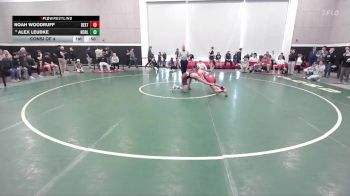 126 lbs Consi Of 4 - Noah Woodruff, Dexter vs Alex Leudke, Noble