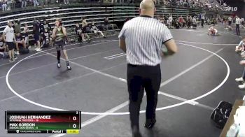 90 lbs Round 1 (6 Team) - Max Gordon, Kansas Anacondas vs Joshuah Hernandez, Wyoming Twisters