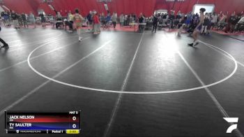 138 lbs Cons. Round 5 - Jack Nelson, MN vs Ty Saulter, MN