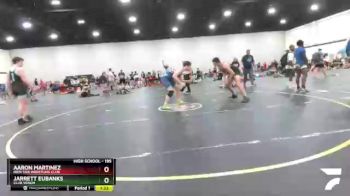 195 lbs 3rd Place Match - Aaron Martinez, Iron Tide Wrestling Club vs Jarrett Eubanks, Club Venom