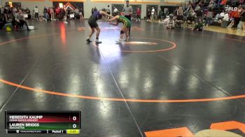 140 lbs Cons. Round 2 - Lauren Briggs, Burlington vs Meredith Kaump, Cedar Rapids Kennedy