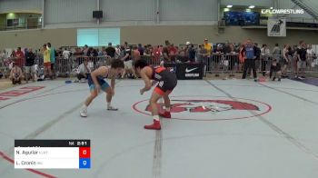 57 kg Round Of 64 - Nicolas Aguilar, NJRTC vs Liam Cronin, Indiana