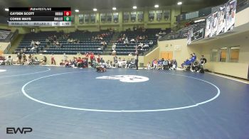 126 lbs Rr Rnd 5 - Cayden Scott, Bixby Blue vs Coree Mays, Bartlesville Two