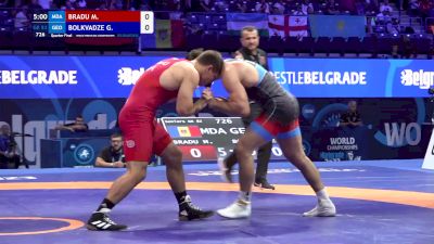 82 kg 1/4 Final - Mihail Bradu, Moldova vs Gela Bolkvadze, Georgia