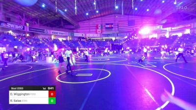 120 lbs Consi Of 16 #2 - Darryl Wiggington, Fossil Ridge High School vs Robert Salas, Standfast