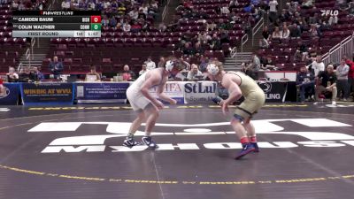 139 lbs First Round - Camden Baum, Bishop McDevitt vs Colin Walther, Conwell Egan