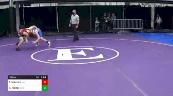 165 lbs Quarterfinal - Thomas Mancini, Pro Ex vs Christopher Slade, Homer