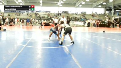 160 lbs Consi Of 16 #2 - Christopher Roque, NY vs Mason Trela, MA
