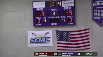 Replay: Trinity (TX) vs Whittier | Nov 21 @ 7 PM