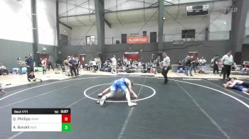 175 lbs Consolation - Quinn Phillips, Omak Wrecking Crew Wrestling vs Alex Buiukli, Independent