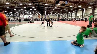 60 lbs Rr Rnd 3 - Jaisen Sharma, SVRWC Silver vs Maya Engle, Pursuit Wrestling Academy