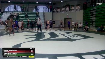 190 lbs Semifinal - Zach Richards, DeMatha vs Jamari Barnes, Catholic High School