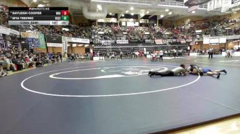 115 lbs Cons. Semi - Mya Trevino, Russell HS vs Bayleigh Cooper, Wathena-Riverside Hs