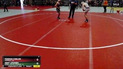 150 lbs Semis (4 Team) - Kent Limanen, Dassel-Cokato-Litchfield vs Thomas Conlon, Chatfield