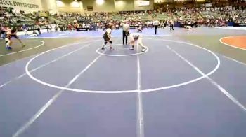 185 lbs Semifinal - Anna Rintoul, Scappoose Wrestling vs Zahnika Olsen, Girls A To Z Wrestling