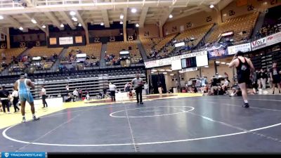 285 lbs Cons. Round 2 - Jared Volcic, Northwest Kansas Technical College vs Detterence Ewing, Colby Community College