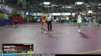 Quarterfinal - Johnny Fehr, Lincoln County (Eureka) vs Chance Smith, Wolf Point