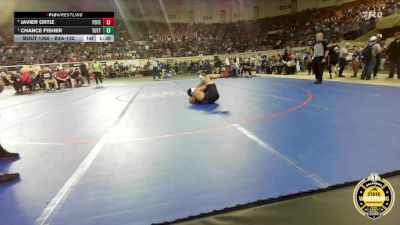 B4A-132 lbs Semifinal - Chance Fisher, Tuttle vs Javier Ortiz, Poteau