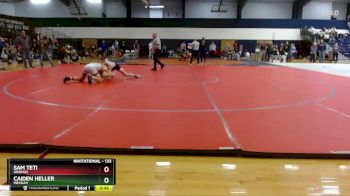 133 lbs Cons. Semi - Sam Teti, Ursinus vs Caiden Heller, Messiah