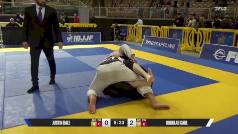 Douglas Carl vs Justin Dale 2025 Pan Jiu Jitsu IBJJF Championship