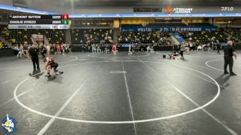 120 lbs Cons. Round 2 - Anthony Sutton, Lockport (Twp.) vs Charlie Strezo, New Lenox (Lincoln-Way West)