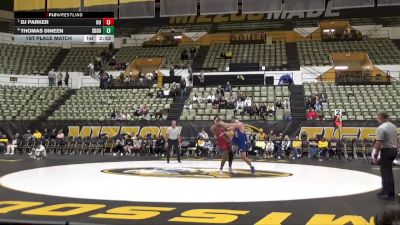 197 lbs 1st Place Match - DJ Parker, Oklahoma vs Thomas Dineen, South Dakota State