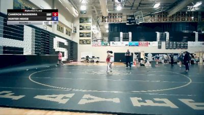 120 - 126 lbs Round 1 - Cameron Madderra, NIxa Youth Wrestling vs Hunter Hedge, Unattached