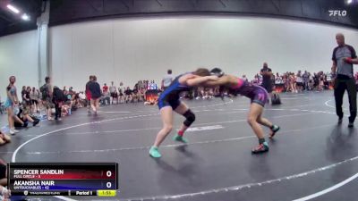 118 lbs Round 1 (8 Team) - Akansha Nair, Untouchables vs Spencer Sandlin, Full Circle