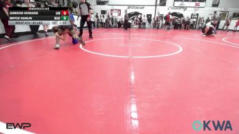 84 lbs Rr Rnd 2 - Jamison Howard, Caney Valley Wrestling vs Bryce Harlin, Muskogee Rougher Youth Wrestling