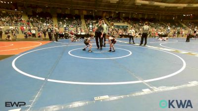 60 lbs Quarterfinal - Cassius Siers, Lake Legends Wrestling Club vs Jimmy Allen, Owasso Takedown Club