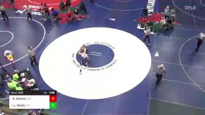 252 lbs Round Of 16 - Cam Danna, West Allegheny vs Logan Quick, Central Cambria