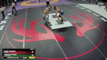 Cons. Round 2 - Tregan Fitzke, Logan View vs Cody Kuszak, St. Paul