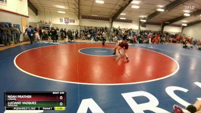 190 lbs Cons. Round 1 - Luciano Vazquez, Worland vs Noah Prather, Laramie