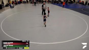 50 lbs Round 2 - Gage Gauker, Mankato West vs Ashtin Wood, Adrian