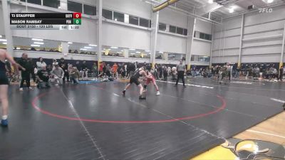 120 lbs Consi Of 8 #2 - Tj Stauffer, Bayville vs Mason Ramsay, Pen Argyl