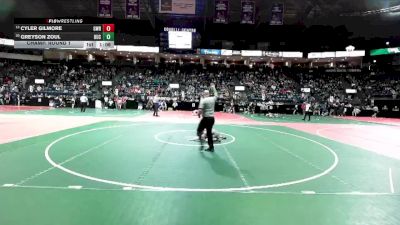 75 lbs Champ. Round 1 - Cyler Gilmore, GWRA vs Greyson Zoul, BUC2