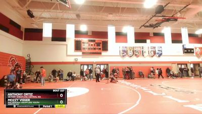 102-107 lbs Round 3 - Mozzy Visser, Goldendale Grapplers Youth Wrestling vs Anthony Ortiz, Victory Wrestling-Central WA