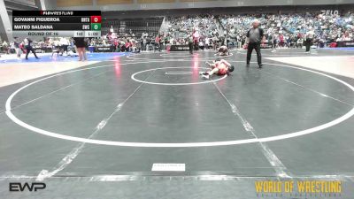 92 lbs Round Of 16 - Govanni Figueroa, Ontario Animals Wrestling Club vs Mateo Saldana, Sonoma Wrestling Club