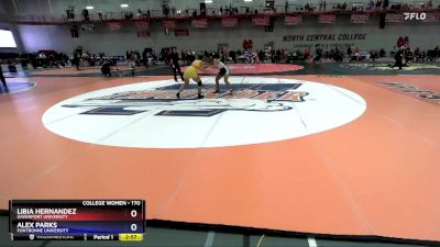 170 lbs Cons. Round 2 - Alex Parks, Fontbonne University vs Libia Hernandez, Davenport University