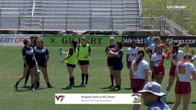 2019 College 7s Women D2 5th SF: Bloomsburg vs Babson