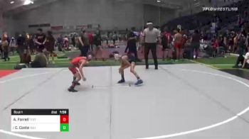 61 lbs 5th Place - Kaycee Spellman, Brighton Bulldogs vs David Gonzalez, Nwa