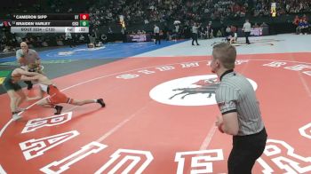 Cons. Round 2 - Cameron Sipp, Doniphan-Trumbull vs Braiden Varley, Central City